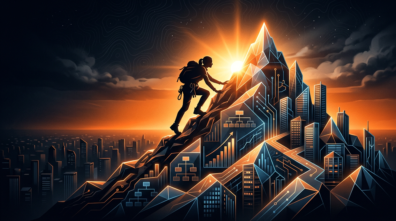 Profissional escalando carreira — Método Climber